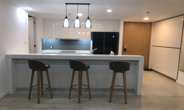Nice Furniture Four Bedroom Apartment for rent in Gateway Thao Dien HCMC