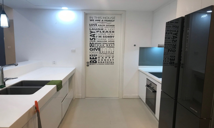 Nice Furniture Four Bedroom Apartment for rent in Gateway Thao Dien HCMC