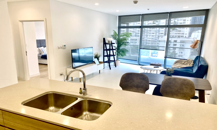 Middle FLoor City Garden Apartment for rent in Binh Thanh HCM 