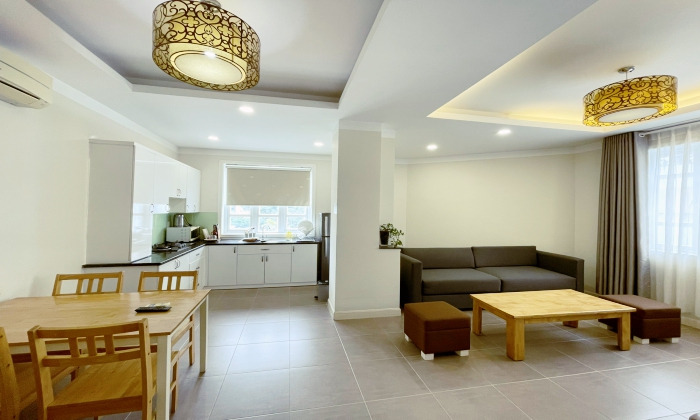 Two Bedroom Serviced Apartment For Rent in Pham Viet Chanh area Binh Thanh