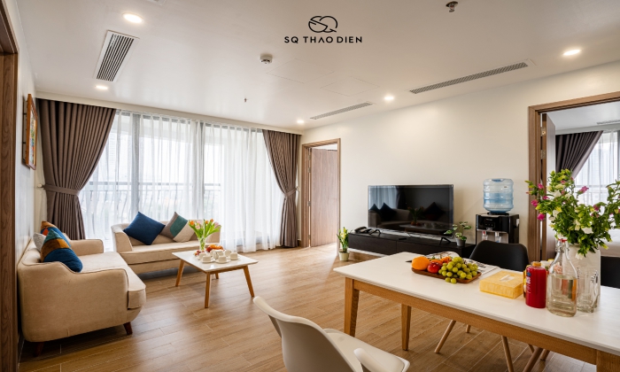 Three Bedroom SQ Serviced Apartment For Lease in Thao Dien Thu Duc City