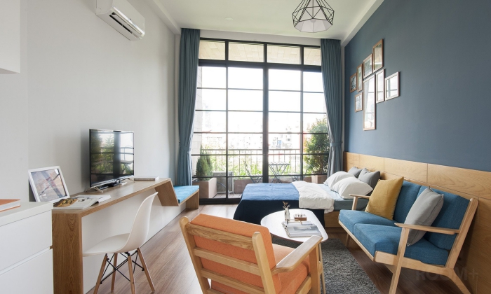 Stunning Studio Home For Rent in Nam Ky Khoi Nghia District 3 HCMC