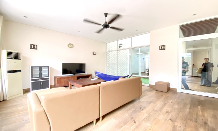 Nice Partly Furnished Villa For Rent in Vo Truong Toan Thao Dien HCMC