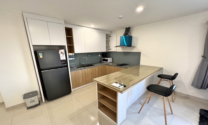 Windy Two Bedroom Blue Eyes Serviced Apartment in Road 66 Thao Dien HCMC