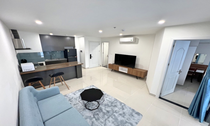 Two Bedroom Blue Eyes Serviced Apartment For Rent in Thao Dien HCMC