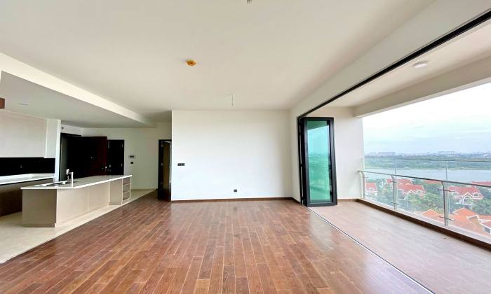 Unfurnished 3 Beds d' Edge Thao Dien apartment Rental HCM