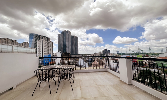 One Bedroom Terrace in Maple Leaf Serviced Apartment HCM