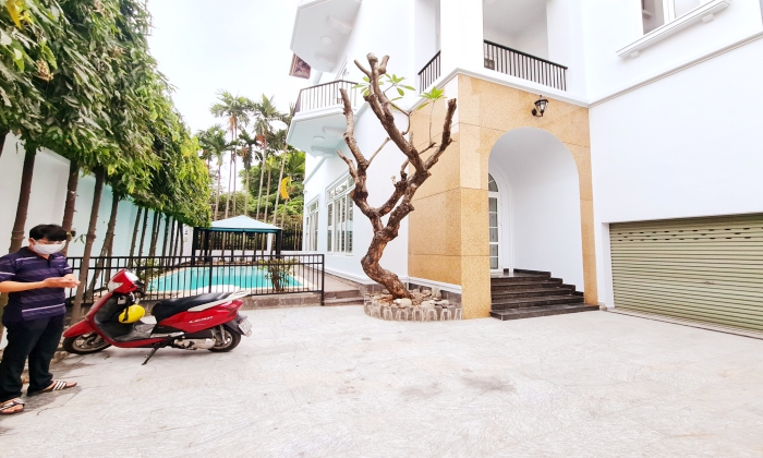 Villa for rent in Compound 3 Quoc Huong Thao Dien Dist 2 HCMC