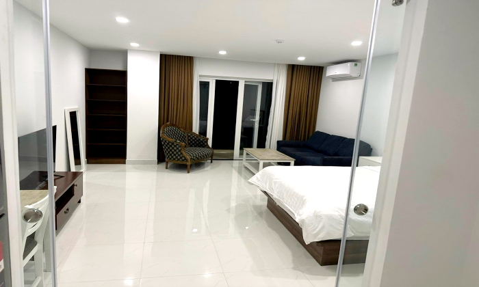 One Bedroom Glass Partition Apartment For Rent in Thao Dien HCM
