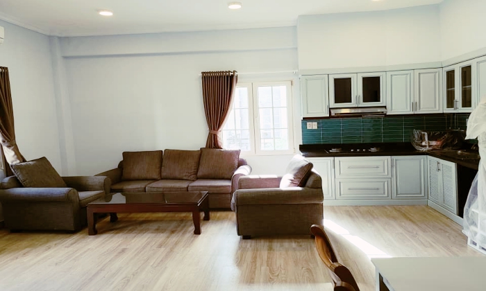 Two Bedroom Serviced Apartment Renovating in 216 Nguyen Van Huong Thao Dien HCM