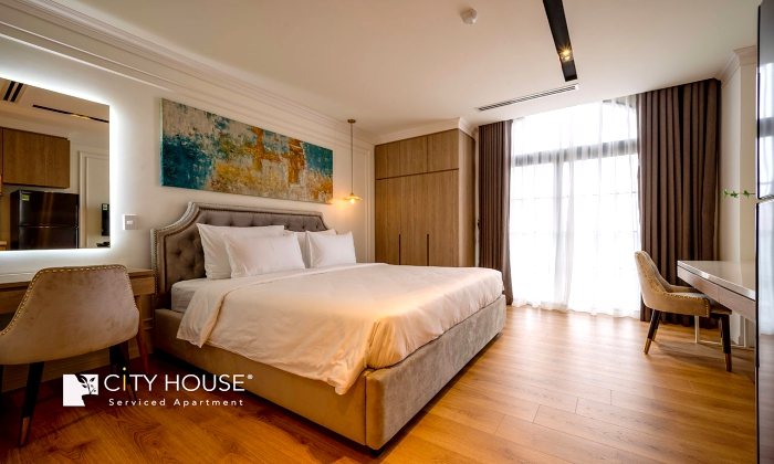 Studio Shome Serviced Apartment for rent in Nguyen Van Troi Phu Nhuan HCMC