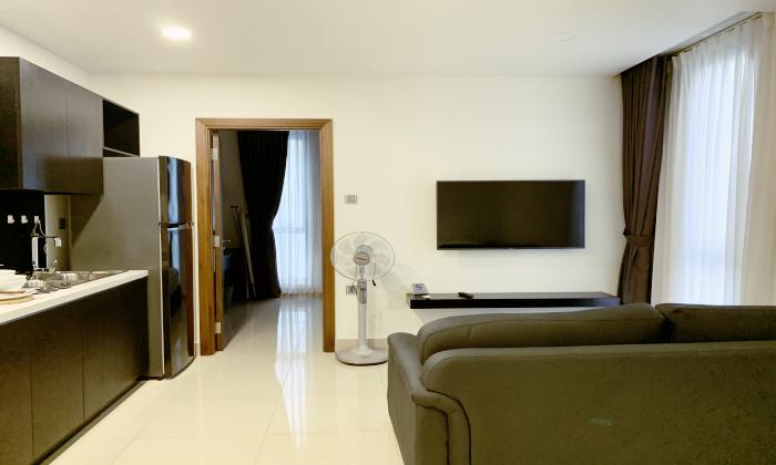Modern Decoration One Bedroom Apartment Opposite Center Point Phu Nhuan Dist HCMC
