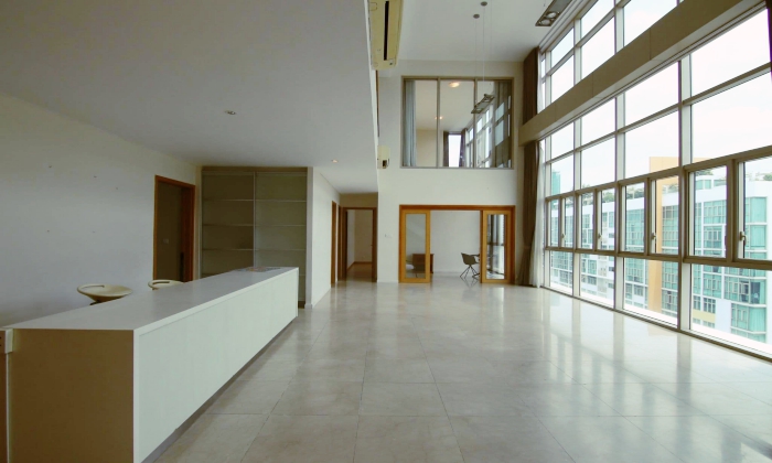 Unfurnished 5Bedroom Penthouse The Vista An Phu Apartment For Rent HCM