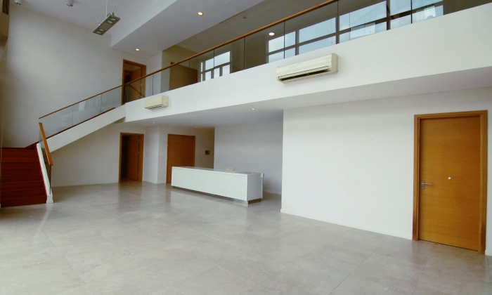 Unfurnished 5Bedroom Penthouse The Vista An Phu Apartment For Rent HCM