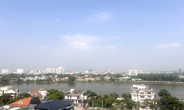 River View Two Bedroom Thao Dien Green Apartment For Rent HCMC