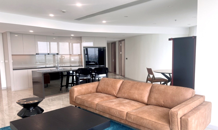 High Floor River View 03 Bedroom Thao Dien Apartment for rent HCM