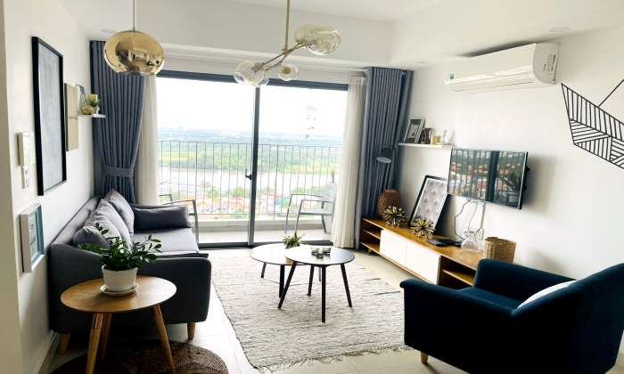 Three Bedroom Masteri Thao Dien for Rent Tower 4 HCMC