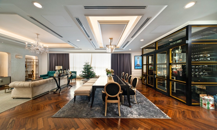 So Luxury Penthouse Thao Dien Pearl Apartment For Rent HCMC