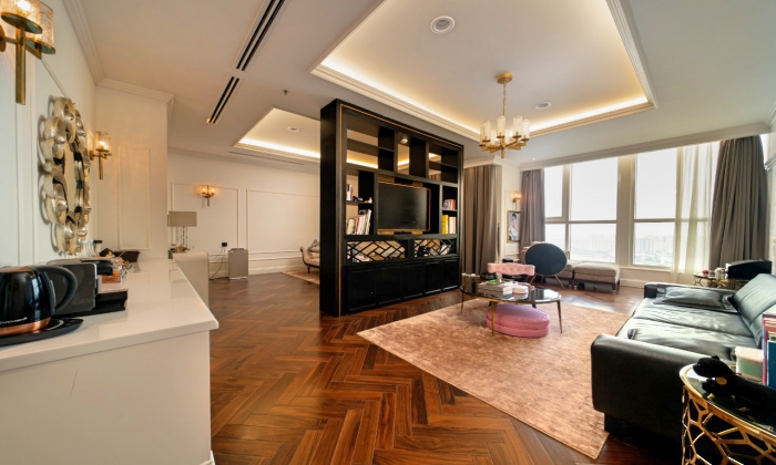 So Luxury Penthouse Thao Dien Pearl Apartment For Rent HCMC