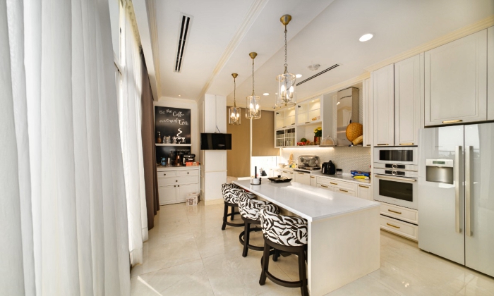 So Luxury Penthouse Thao Dien Pearl Apartment For Rent HCMC