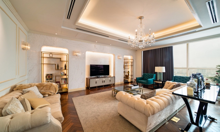 So Luxury Penthouse Thao Dien Pearl Apartment For Rent HCMC