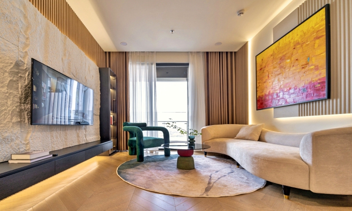 So Nice Designed 03 Bedroom Lumiere Apartment For rent HCMC