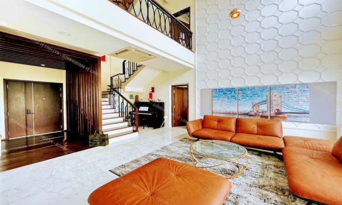 So Luxury Penthouse Tropic Garden Apartment for rent in Thao Dien HCM