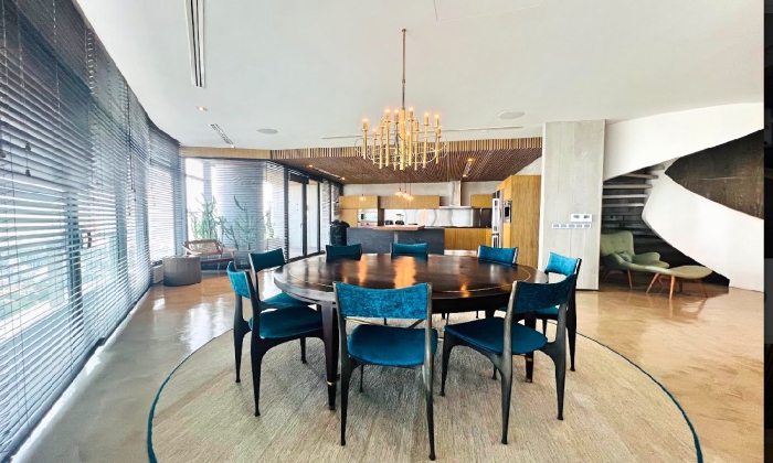 How Luxury City Garden Penthouse Apartment For Rent in Binh Thanh District 
