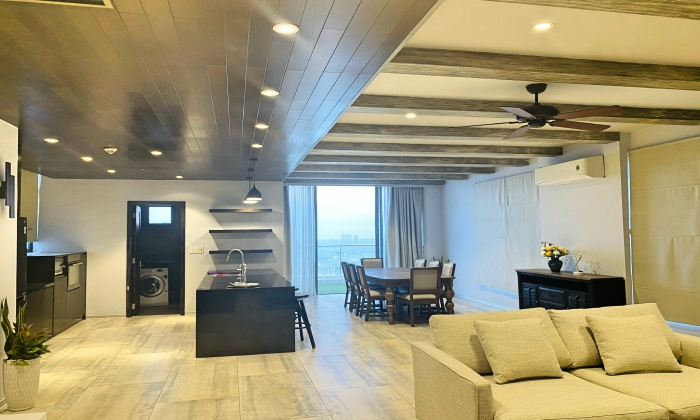 Top Floor Penthouse Masteri Thao Dien Apartment For Rent HCMC