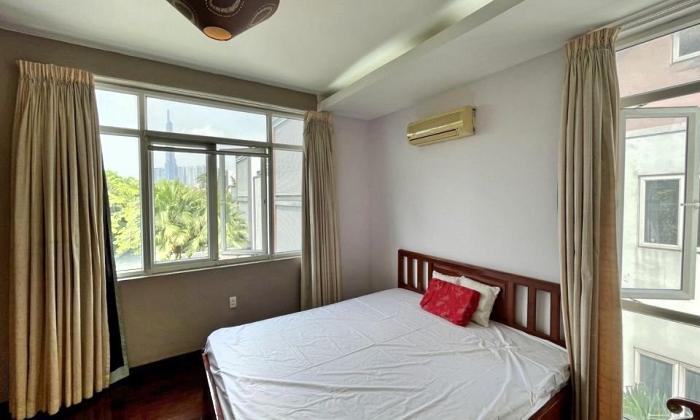 Garden and Nice Pool Villa For Rent in Thao Dien  Compound HCM