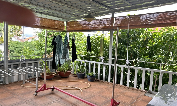 Garden and Nice Pool Villa For Rent in Thao Dien  Compound HCM