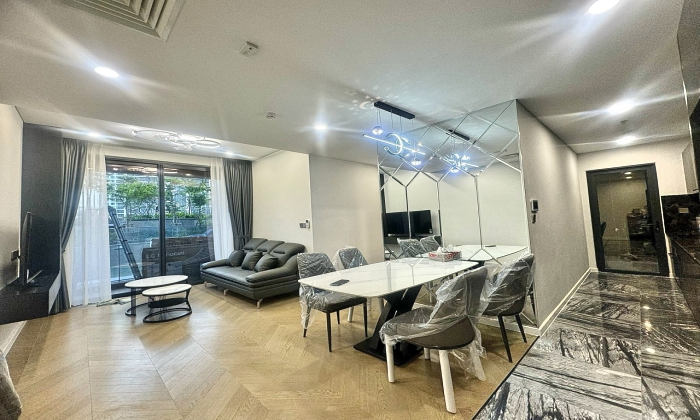 02 Bedroom Garden Unit Lumiere apartment for rent in District 2 HCMC