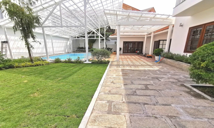 Very Spacious Garden And Pool Villa For Rent in Thao Dien Ho Chi Minh City