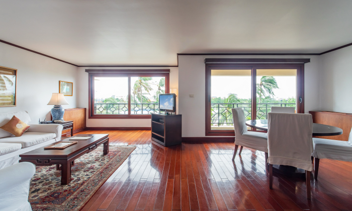 Open View To River 02 Bedroom Saion Domaine Residence For Rent HCM