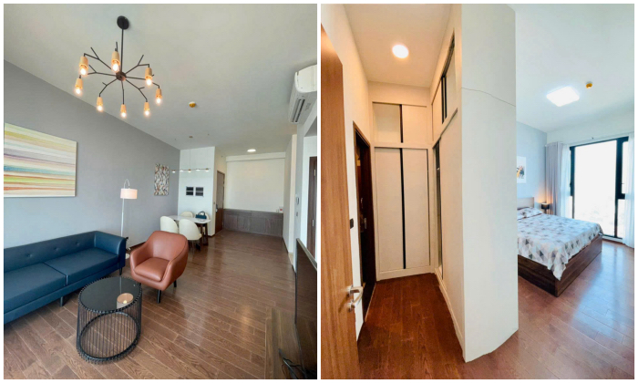Good Furniture 02 Bedroom d'Edge Thao Dien Apartment For Rent HCM