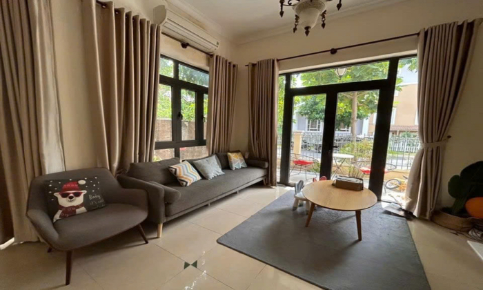 Corner House For Rent in Compound Thao Dien 2 Nguyen Van Huong HCMC