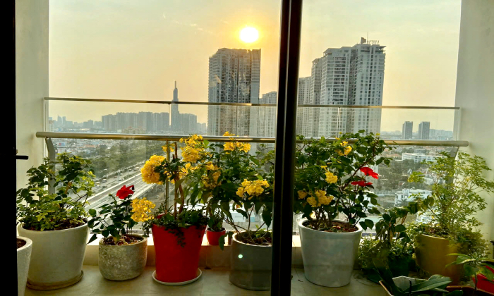 Two Bedroom Gateway Thao Dien Good Interior For Rent in HCMC