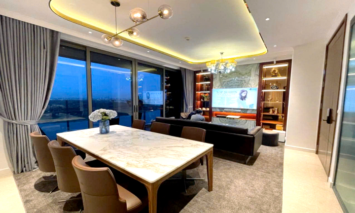 So Good View and Interior Three Bedroom The Nassim Thao Dien For Rent HMC