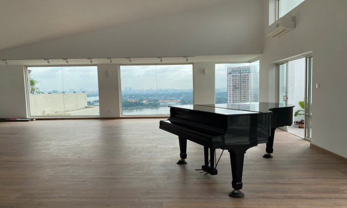 Penthouse 330 Sqm River Garden Apartment For Rent in Thao Dien HCM