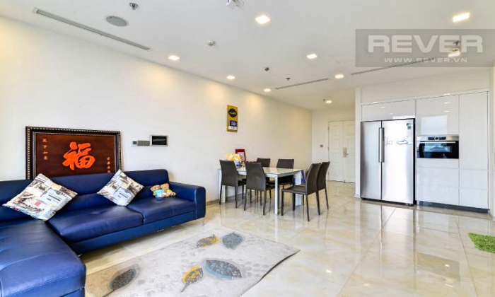 Good Size Two Bedroom Apartment For Rent in Vinhomes Golden River District 1 HCMC