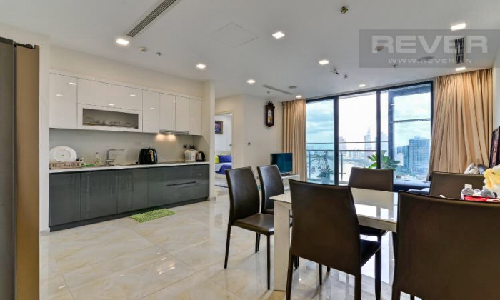 Good Size Two Bedroom Apartment For Rent in Vinhomes Golden River District 1 HCMC