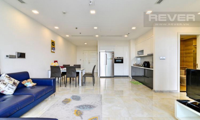 Good Size Two Bedroom Apartment For Rent in Vinhomes Golden River District 1 HCMC