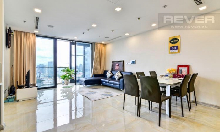 Good Size Two Bedroom Apartment For Rent in Vinhomes Golden River District 1 HCMC