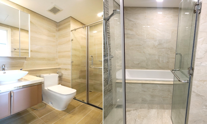 Batthtup Two Bedroom Apartment in Vinhome Golden River For Rent in District 01 HCMC