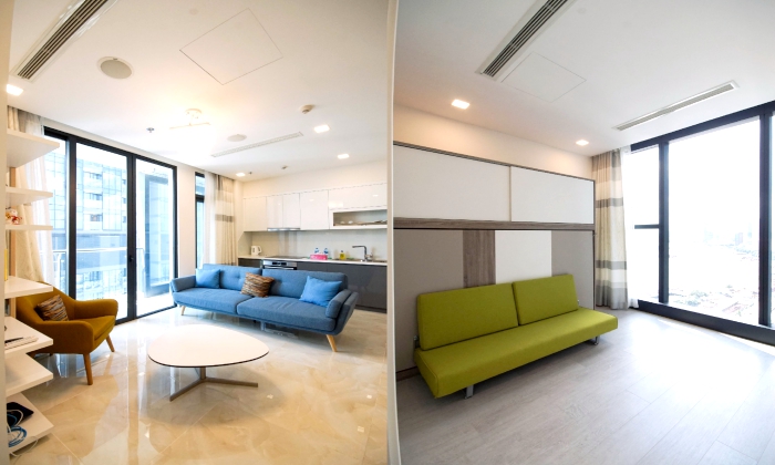 Batthtup Two Bedroom Apartment in Vinhome Golden River For Rent in District 01 HCMC