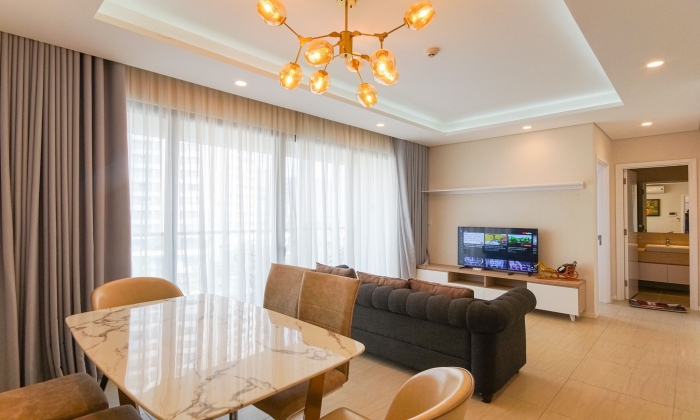 Affordable Price Two Bedroom Apartment For Rent in Diamond Island District 2 HCMC