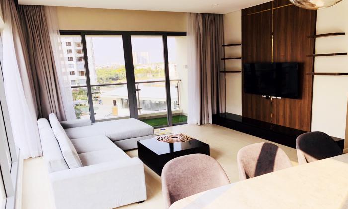 Pool View Of Three Bedroom Apartment in Diamond island District 2 HCMC