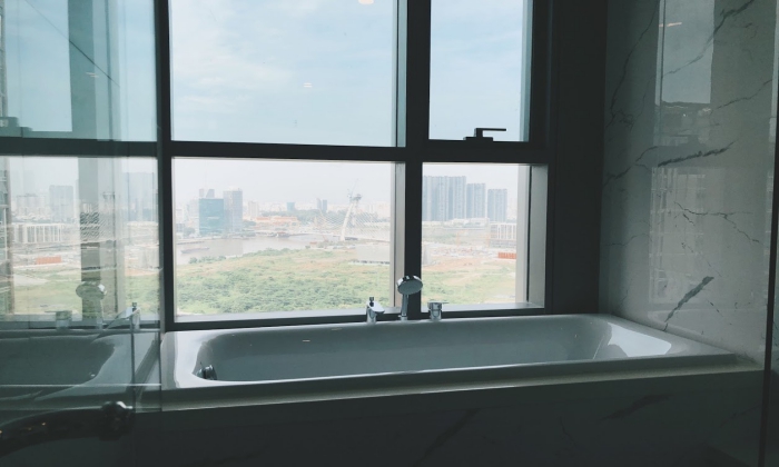 Western Design Three Bedroom Empire City Apartment Thu Thiem
