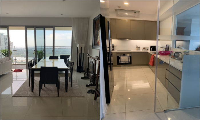 River View Four Bedroom Estella Height Apartment For Rent in District 2 Ho Chi Minh City