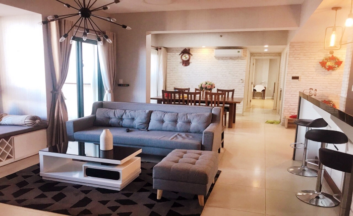 Big Size Three Bedroom Apartment For Rent in Thao Dien District 2 HCMC